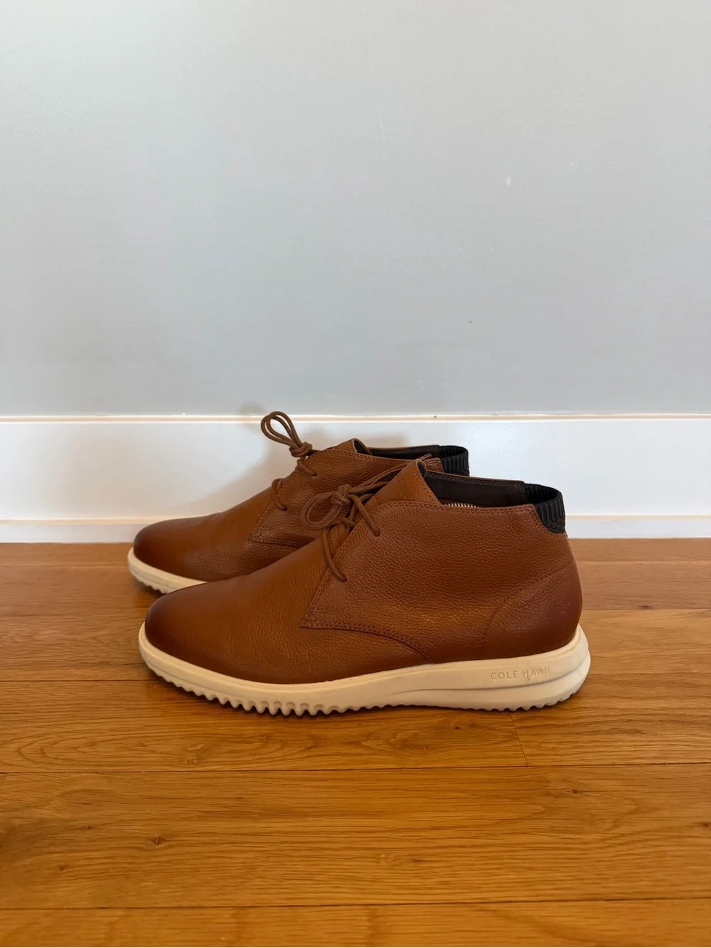 Cole Haan Grand Chukka British Tan Leather Men’s Boots C36920 9M